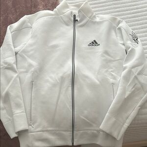 adidas Arizona State White Zip Up Men's Sweater